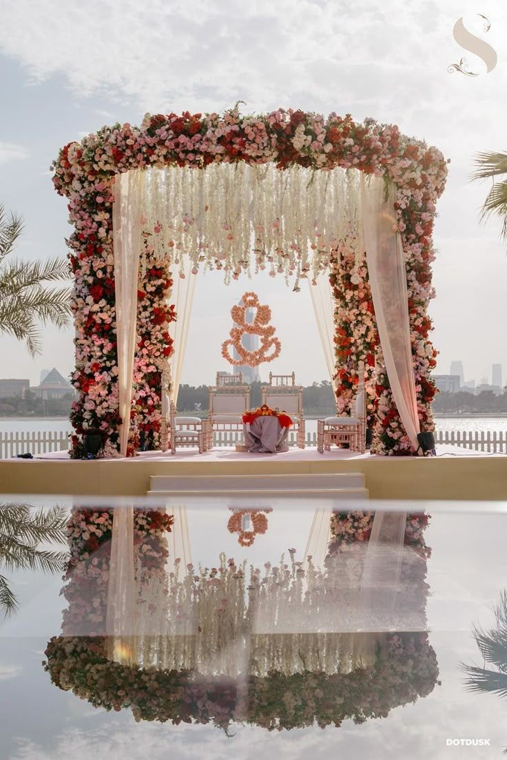 Waterside Bloom Mandap