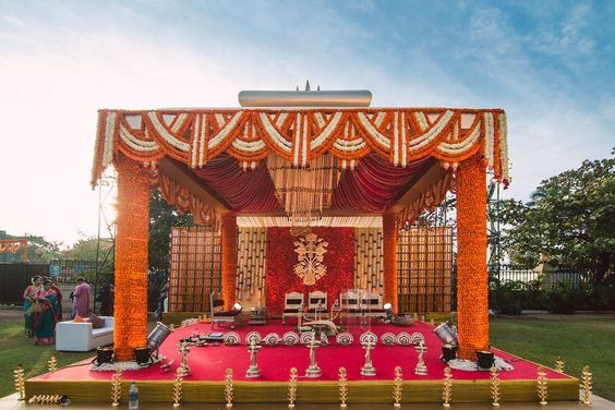 Bells and Bloom Mandap