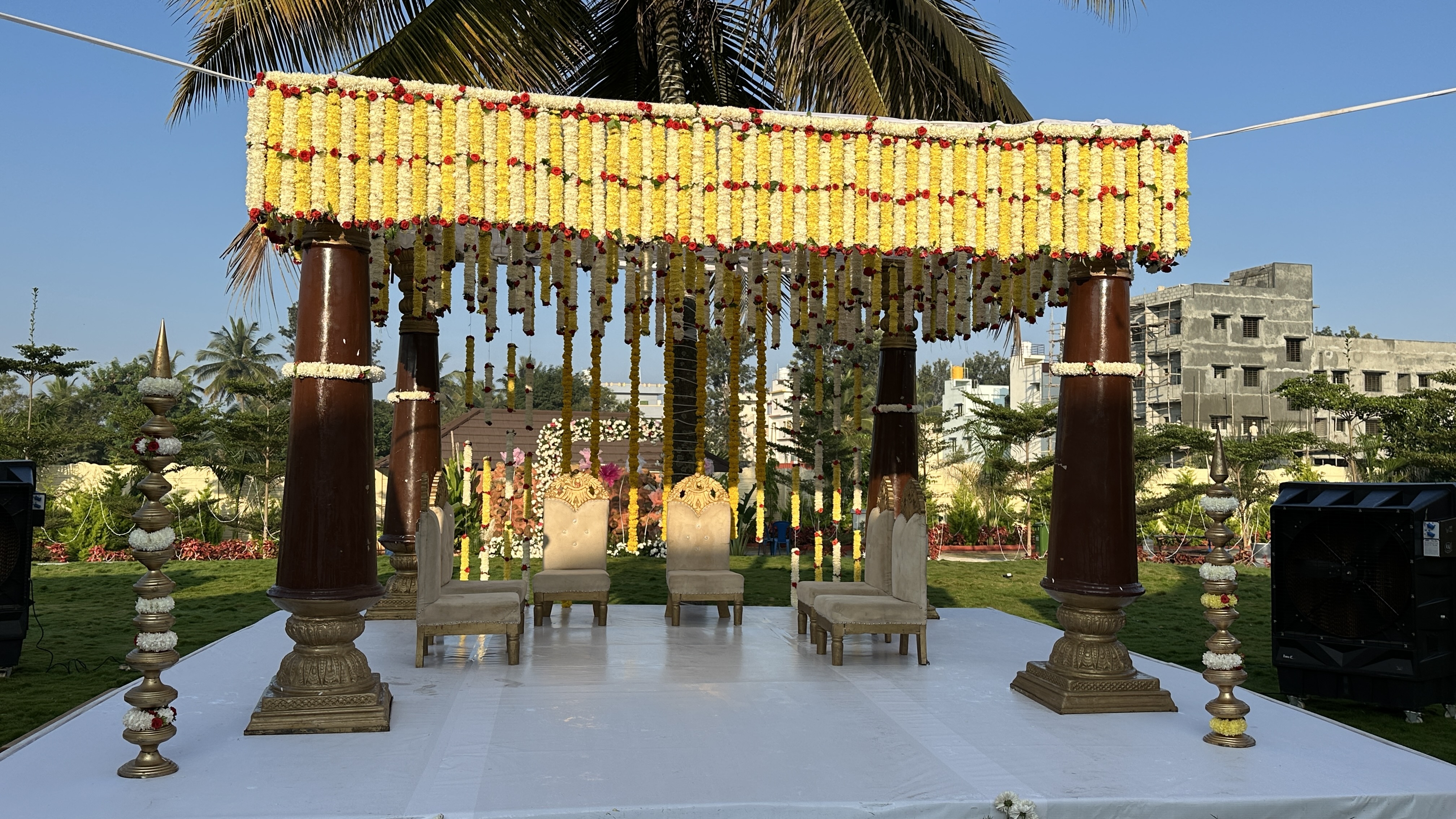 Regal Marigold Mandap