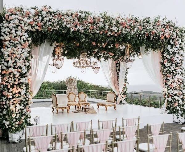 Floral Majesty Mandap