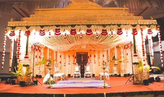 Chandelier Canopy Mandap