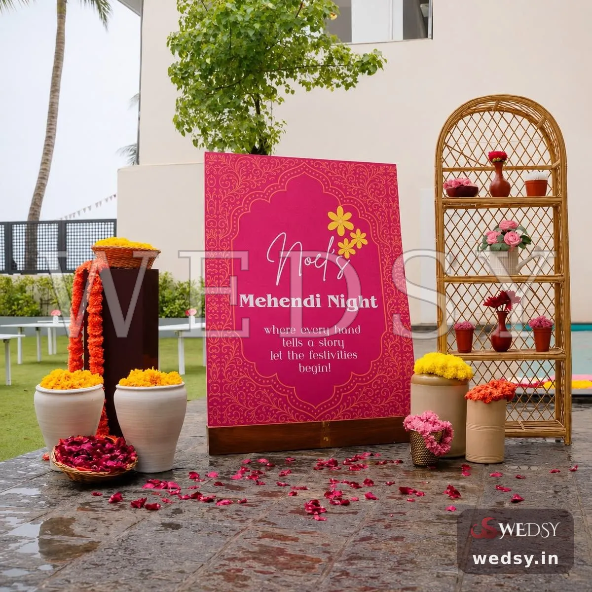 Mehendi Marigold Post