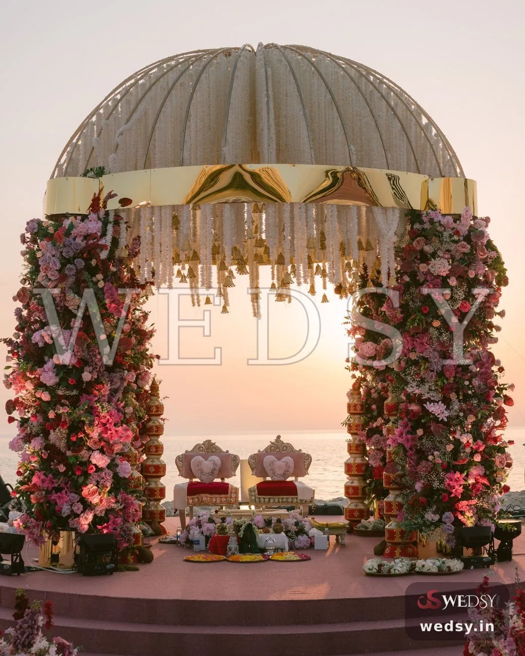 Blush Dome Mandap