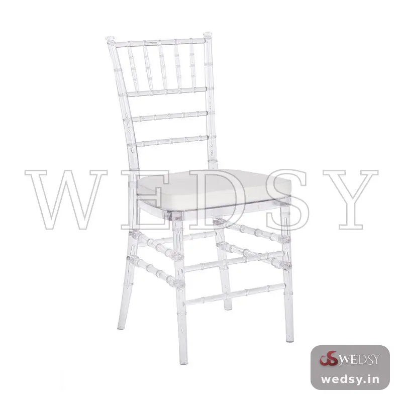 Acrylic Chair — furniture, Wedsy F002
