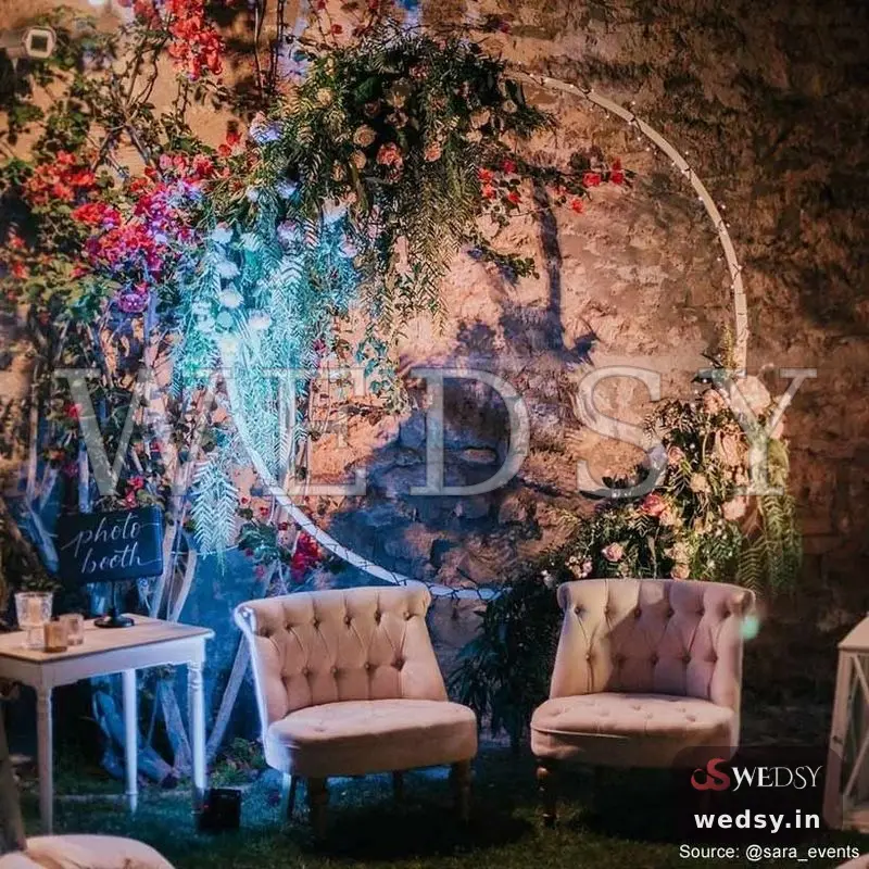 Pink Pixel Parlor — blue modern photobooth for sangeet & wedding, Wedsy PH060