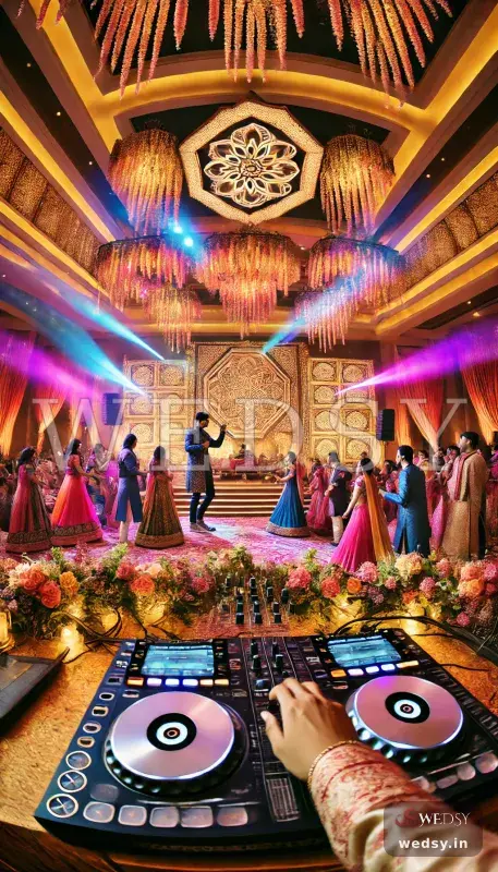 Professional DJ — sound & light, Wedsy SL007