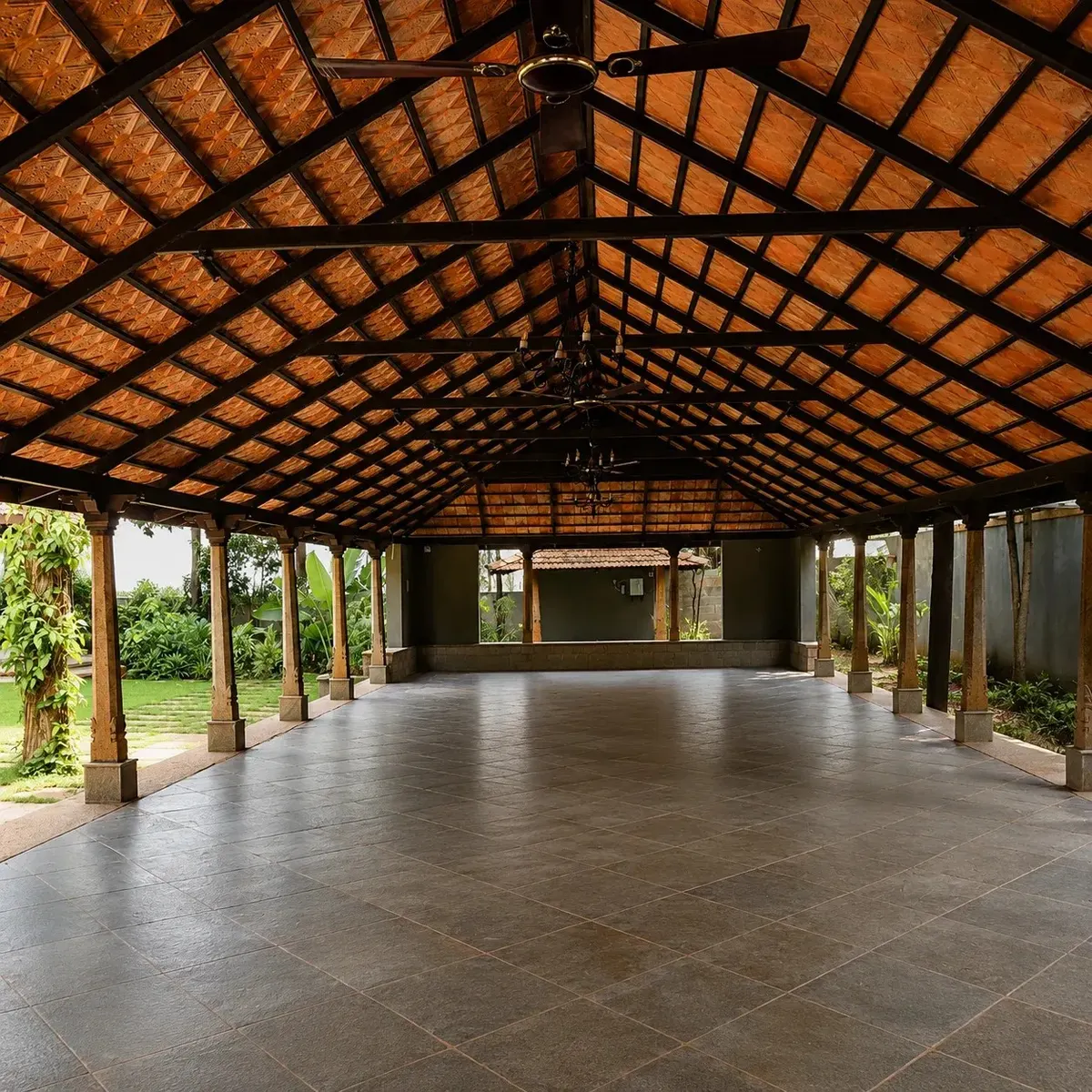 Gazebo Lawn at Shibravyi Courtyard