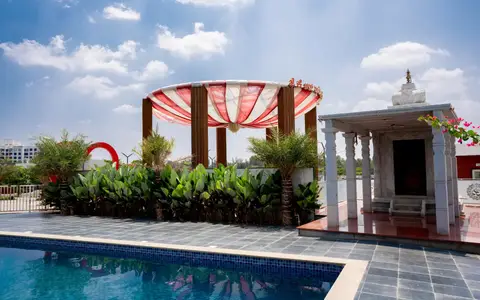 Lawn at Jkr Farm And Resort