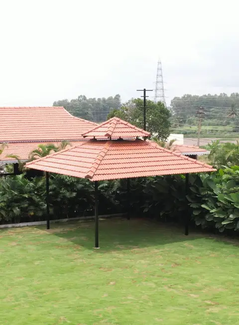Gazebo at Tranquil Wedding Venue