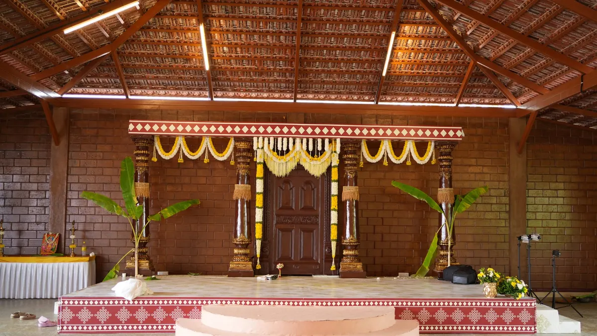 Pushkarani Hall at Tranquil Wedding Venue